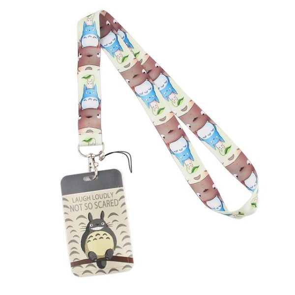 What Animal Is Totoro - My Neighbor Totoro Lanyard For Keychain ID Card Holder-Accessories, My Neighbor Totoro, Other, What Animal Is Totoro