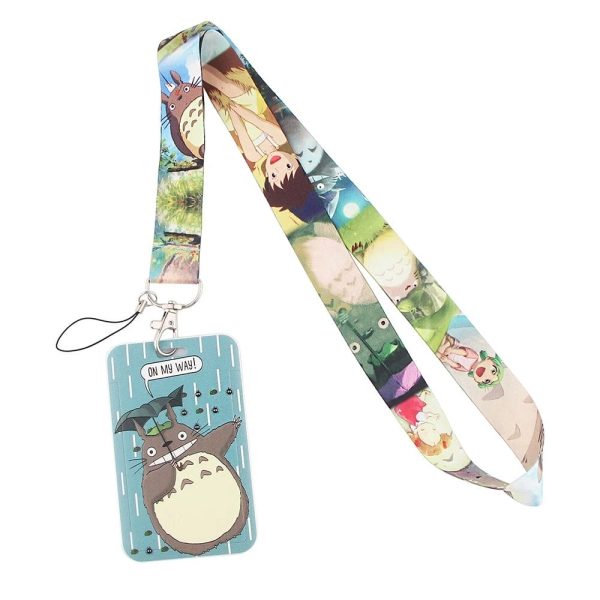 What Animal Is Totoro - My Neighbor Totoro Lanyard For Keychain ID Card Holder-Accessories, My Neighbor Totoro, Other, What Animal Is Totoro