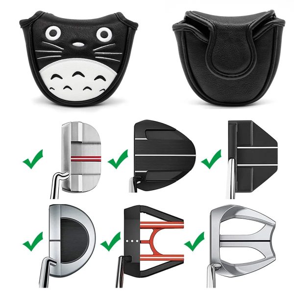 Kawagoe Totoro Forest - My Neighbor Totoro Golf Putter Headcover With Magnetic Closure-Accessories, Kawagoe Totoro Forest, My Neighbor Totoro, Other