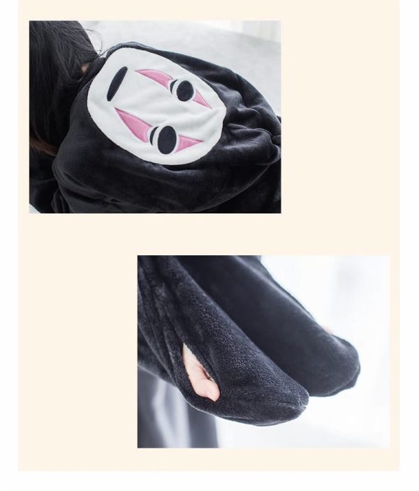 Spirited Away Live - Spirited Away No Face Man Flannel Cosplay Costume-Apparel, Cosplay, no face, Other, Spirited Away, Spirited Away Live