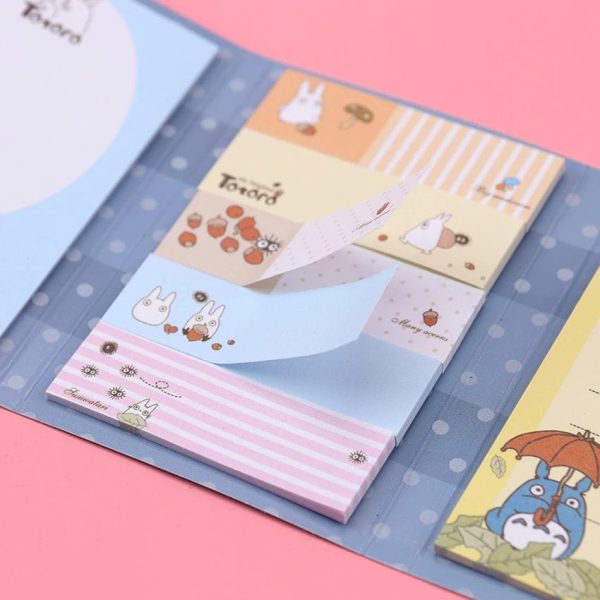 Totoro Movie Japanese - My Neighbor Totoro 6 Folding Memo Pads-Accessories, My Neighbor Totoro, Other, Totoro Movie Japanese