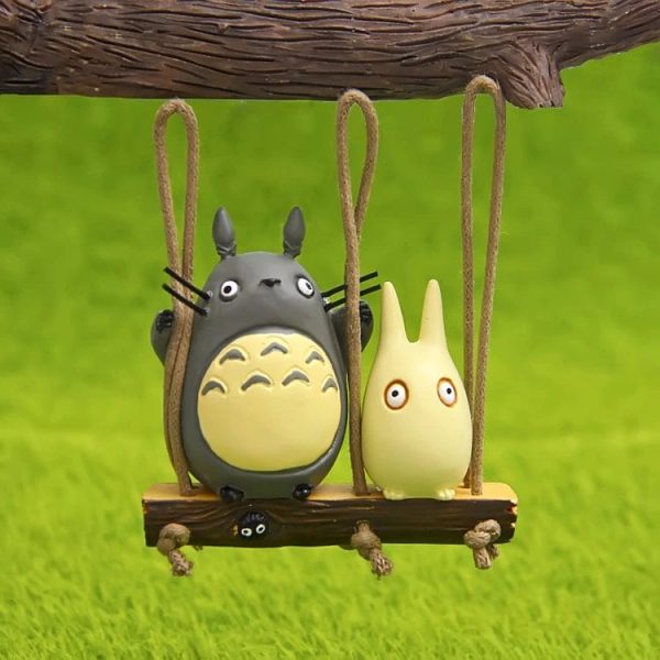 Totoro Umbrella - My Neighbor Totoro Swing Figure Garden Decoration Ornaments-House Decor, My Neighbor Totoro, Other, Totoro Umbrella, Toy Figure