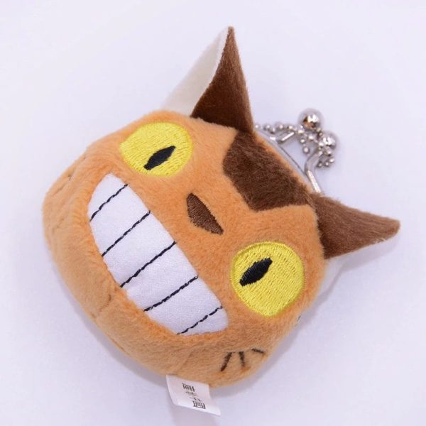 My Neighbor Totoro - Totoro and Catbus Plush Kawaii Coin Purse-Bags, Key Chain, My Neighbor Totoro, Other, Plushies