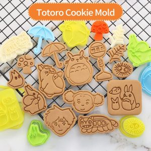 My Neighbour Totoro Cast - My Neighbor Totoro 3D Cookies Cutter Pressable Mold-My Neighbor Totoro, My Neighbour Totoro Cast, Other