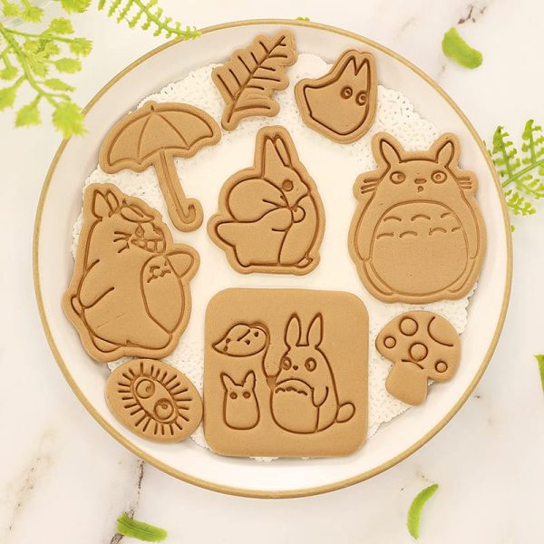 My Neighbour Totoro Cast - My Neighbor Totoro 3D Cookies Cutter Pressable Mold-My Neighbor Totoro, My Neighbour Totoro Cast, Other