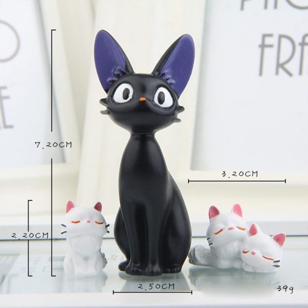 Kiki's Delivery Service - Kiki’s Delivery Service – Jiji Family Figures-Figure, Kiki's Delivery Service, Other, Toy Figure