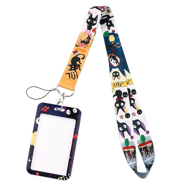 Kiki's Delivery Service Finger Figures Temu - Kiki’s Delivery Service Lanyard For Keychain ID Card Holder-Accessories, Kiki's Delivery Service, Kiki's Delivery Service Finger Figures Temu, Other