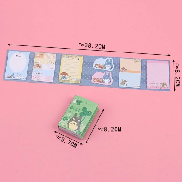 Totoro Movie Japanese - My Neighbor Totoro 6 Folding Memo Pads-Accessories, My Neighbor Totoro, Other, Totoro Movie Japanese