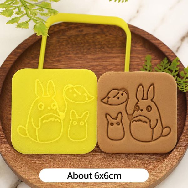 My Neighbour Totoro Cast - My Neighbor Totoro 3D Cookies Cutter Pressable Mold-My Neighbor Totoro, My Neighbour Totoro Cast, Other