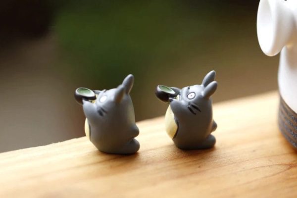 Totoro Japanese Restaurant - Kawaii Totoro Garden Miniature Decoration Figures 2pcs/set-Figure, House Decor, My Neighbor Totoro, Other, Totoro Japanese Restaurant