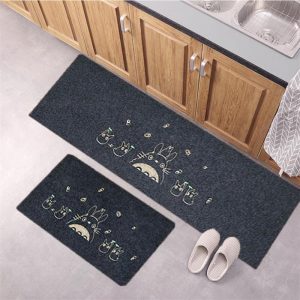 Totoro Ramen - My Neighbor Totoro Kitchen Doormat 3 Colors-House Decor, My Neighbor Totoro, Other, Totoro Ramen