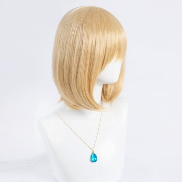 Howl's Moving Castle Wizard Howl - Howl’s Moving Castle Howl Short Blonde Wig-Accessories, Cosplay, Howl's Moving Castle, Howl's Moving Castle Wizard Howl, Other