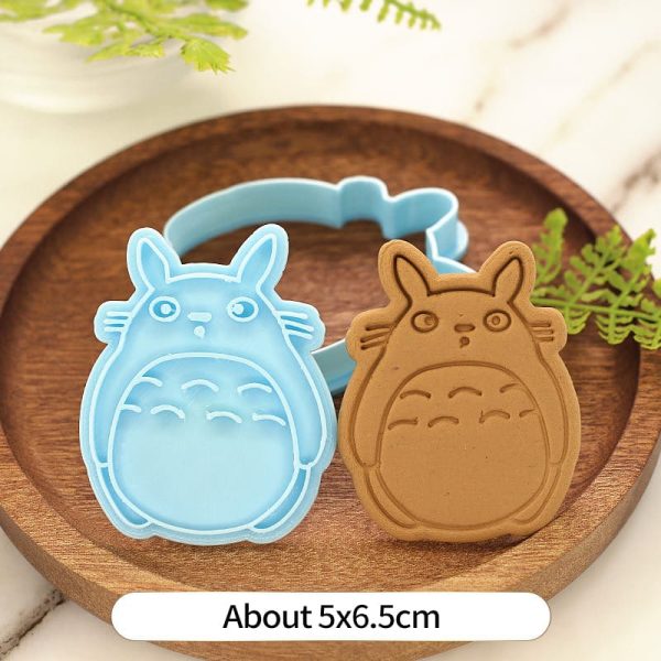 My Neighbour Totoro Cast - My Neighbor Totoro 3D Cookies Cutter Pressable Mold-My Neighbor Totoro, My Neighbour Totoro Cast, Other