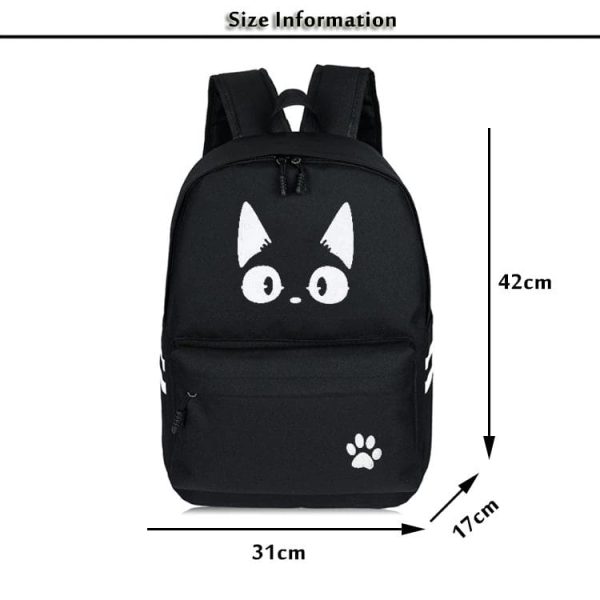 Kiki's Delivery Service Cast - Kiki’s Delivery Service – Jiji Luminous backpack-Accessories, Bags, Kiki's Delivery Service, Kiki's Delivery Service Cast, Other