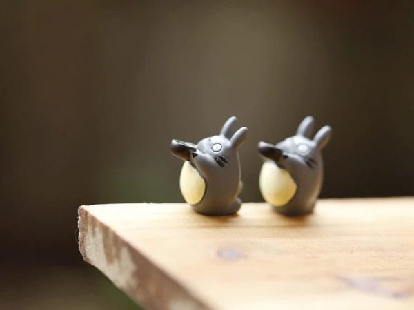 Totoro Japanese Restaurant - Kawaii Totoro Garden Miniature Decoration Figures 2pcs/set-Figure, House Decor, My Neighbor Totoro, Other, Totoro Japanese Restaurant