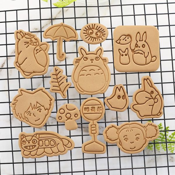 My Neighbour Totoro Cast - My Neighbor Totoro 3D Cookies Cutter Pressable Mold-My Neighbor Totoro, My Neighbour Totoro Cast, Other