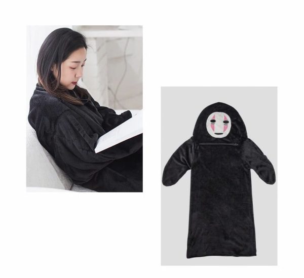 Spirited Away Live - Spirited Away No Face Man Flannel Cosplay Costume-Apparel, Cosplay, no face, Other, Spirited Away, Spirited Away Live