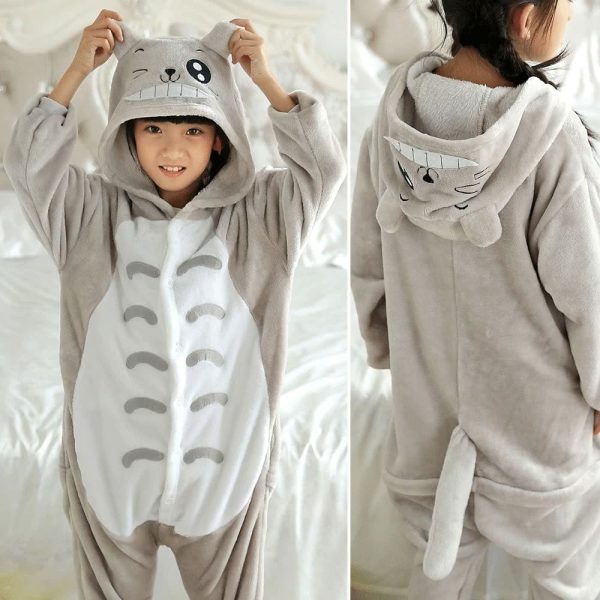 My Neighbour Totoro - Totoro Onesie Pajama For Kid-Apparel, My Neighbor Totoro, My Neighbour Totoro