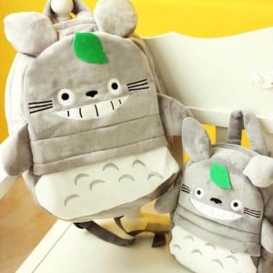 My Neighbor Totoro Movie - My Neighbor Totoro Children Plush Backpack-Bags, My Neighbor Totoro, My Neighbor Totoro Movie