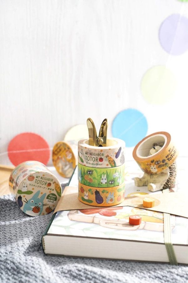 Totoro Restaurant - My Neighbor Totoro Washi Tape 2pcs/set-Accessories, My Neighbor Totoro, Other, Totoro Restaurant