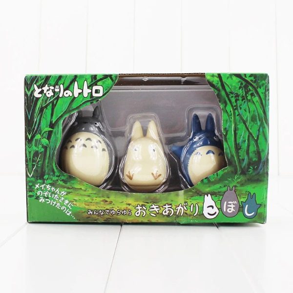 Totoro Mochi Donut - My Neighbor Totoro Roly poly Figures 3 – 5cm-ponyo, Totoro Mochi Donut, Toy Figure