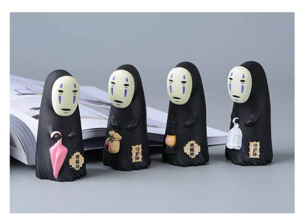 Spirited Away Showtimes - Ghibli Spirited Away No Face, Kaonashi Figure-kaonashi, no face, Spirited Away Showtimes, Toy Figure