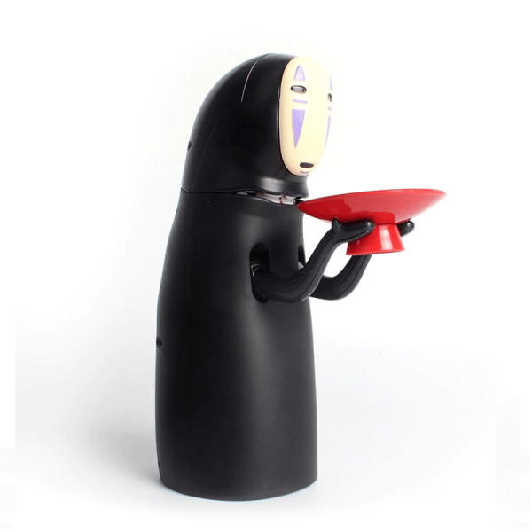 Cast Of Spirited Away - Spirited Away No Face Kaonashi Moving Piggy Bank-Cast Of Spirited Away, House Decor, Kamaji Spirited Away, kaonashi, no face, Spirited Away, Toy Figure