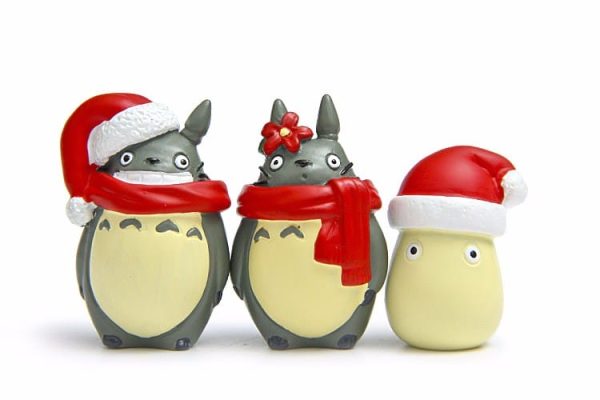 Totoro Shortbread Cookies - My Neighbor Totoro Christmas Figure 3Pcs/set-Christmas, Figure, My Neighbor Totoro, Other, Totoro Shortbread Cookies