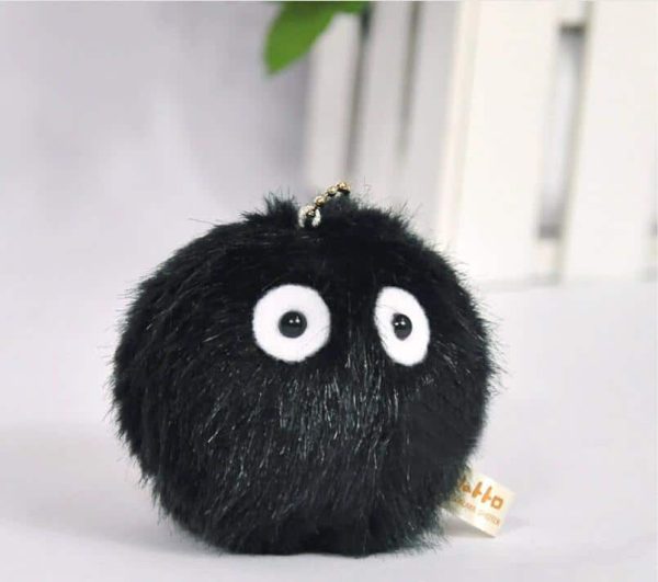 Spirited Away English Cast - Spirited Away Soot Sprites PLUSH Keychain-Key Chain, Plushies, Spirited Away, Spirited Away English Cast