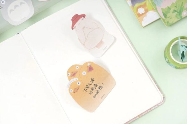 Satsuki Totoro - Kawaii Totoro and Spirited Away Characters Memo Pads-My Neighbor Totoro, Other, Satsuki Totoro, Spirited Away