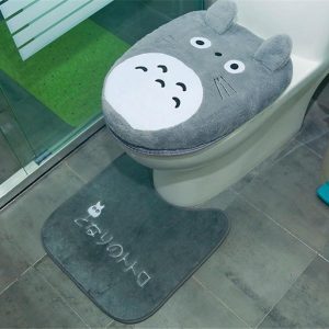 My Neighbor Totoro Film - My Neighbor Totoro Toilet Seat Cover Mat-My Neighbor Totoro Film, Tag: House Decor