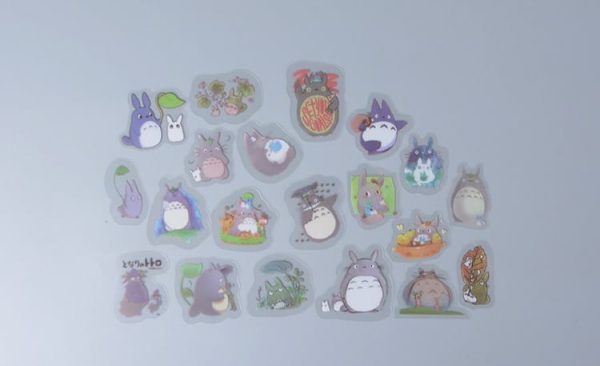 Totoro Concrete Facebook - My Neighbor Totoro Stickers 60pcs/pack-House Decor, My Neighbor Totoro, Totoro Concrete Facebook