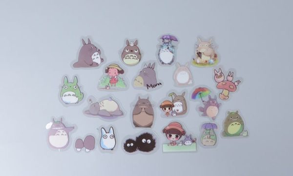 Totoro Concrete Facebook - My Neighbor Totoro Stickers 60pcs/pack-House Decor, My Neighbor Totoro, Totoro Concrete Facebook