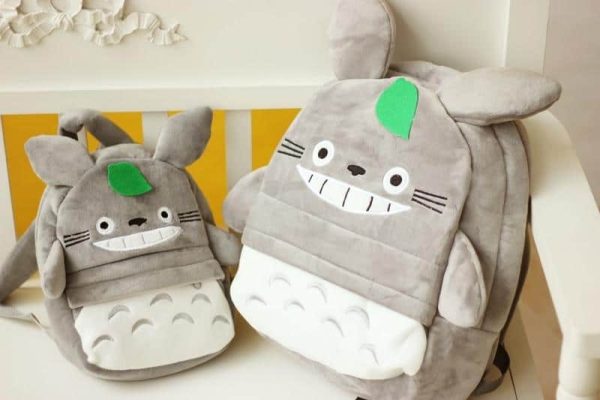 My Neighbor Totoro Movie - My Neighbor Totoro Children Plush Backpack-Bags, My Neighbor Totoro, My Neighbor Totoro Movie