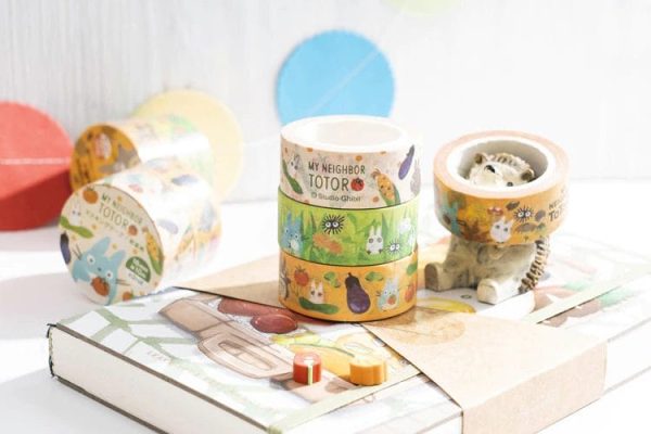 Totoro Restaurant - My Neighbor Totoro Washi Tape 2pcs/set-Accessories, My Neighbor Totoro, Other, Totoro Restaurant