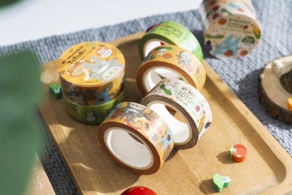 Totoro Restaurant - My Neighbor Totoro Washi Tape 2pcs/set-Accessories, My Neighbor Totoro, Other, Totoro Restaurant