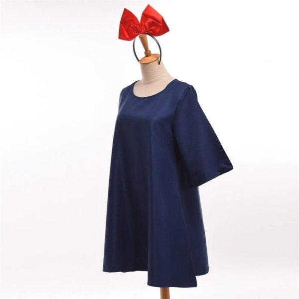 Kiki's Delivery Service Book - Kiki’s Delivery Service Dress and Head Wear Set Cosplay Costumes-Apparel, Cosplay, Costume, Kiki's Delivery Service, Kiki's Delivery Service Book, Other