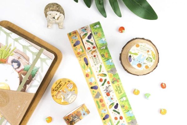 Totoro Restaurant - My Neighbor Totoro Washi Tape 2pcs/set-Accessories, My Neighbor Totoro, Other, Totoro Restaurant