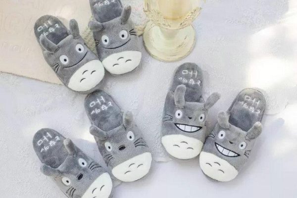 Dai-totoro - Totoro Slipper Gray 3 Types-Accessories, Dai-totoro, My Neighbor Totoro, Other, Shoes