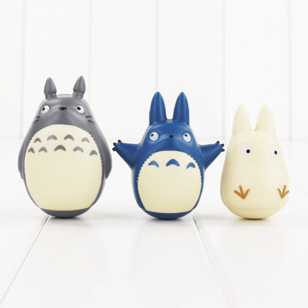 Totoro Mochi Donut - My Neighbor Totoro Roly poly Figures 3 – 5cm-ponyo, Totoro Mochi Donut, Toy Figure