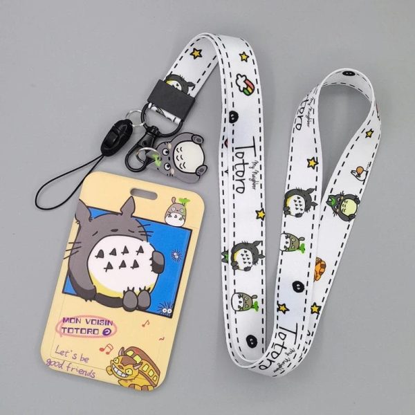 Totoro Bag - My Neighbor Totoro Cute Lanyard For Keychain ID Card Holder-Accessories, My Neighbor Totoro, Other, Totoro Bag