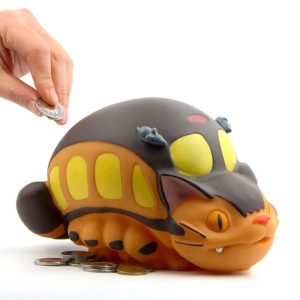 My Friend Totoro - Totoro, Cat Bus Piggy bank-My Friend Totoro, My Neighbor Totoro, Toy Figure