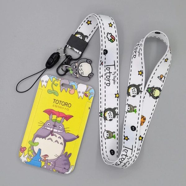 Totoro Bag - My Neighbor Totoro Cute Lanyard For Keychain ID Card Holder-Accessories, My Neighbor Totoro, Other, Totoro Bag