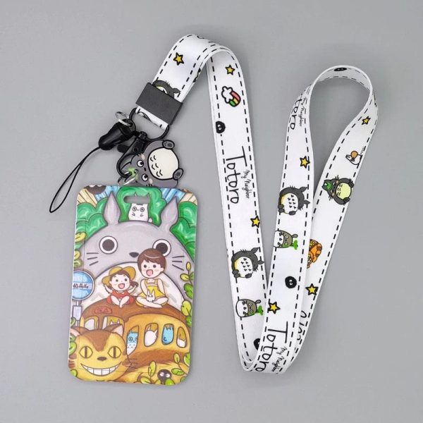 Totoro Bag - My Neighbor Totoro Cute Lanyard For Keychain ID Card Holder-Accessories, My Neighbor Totoro, Other, Totoro Bag