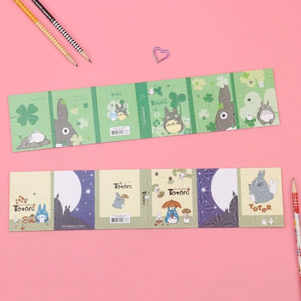 Totoro Movie Japanese - My Neighbor Totoro 6 Folding Memo Pads-Accessories, My Neighbor Totoro, Other, Totoro Movie Japanese