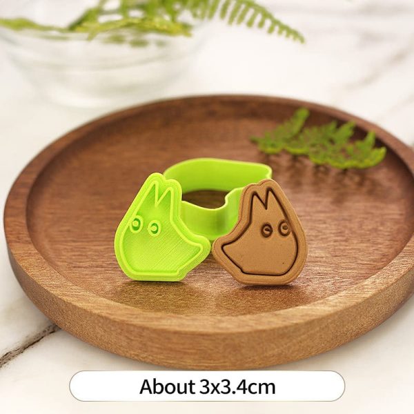 My Neighbour Totoro Cast - My Neighbor Totoro 3D Cookies Cutter Pressable Mold-My Neighbor Totoro, My Neighbour Totoro Cast, Other