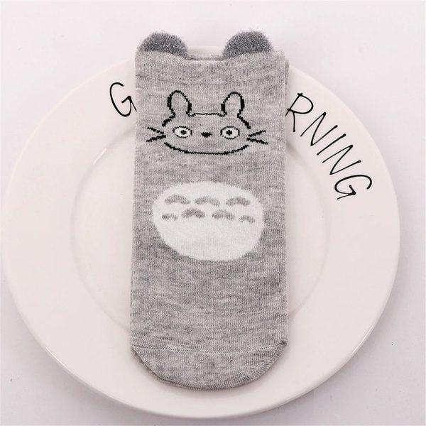 Totoro Onesie - My Neighbor Totoro Cute Fluffy Ears Socks-Accessories, My Neighbor Totoro, Totoro Onesie