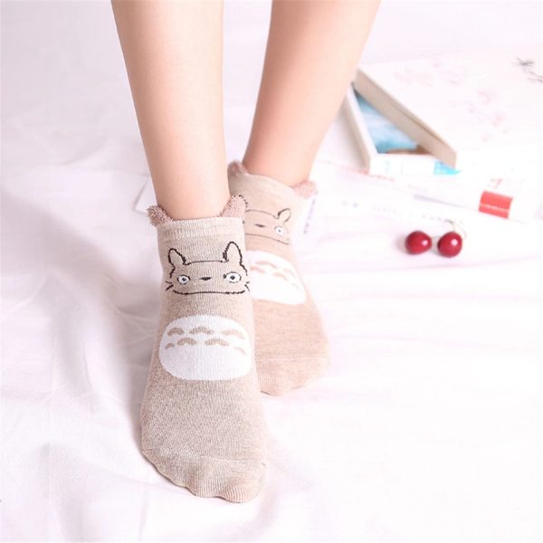 Totoro Onesie - My Neighbor Totoro Cute Fluffy Ears Socks-Accessories, My Neighbor Totoro, Totoro Onesie