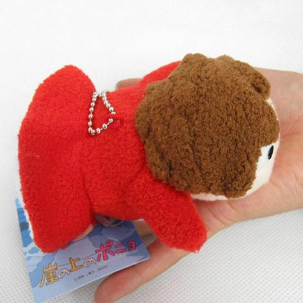 Ponyo - Ponyo on The Cliff Plush Doll Keychain 10cm-Accessories, Keychain, Plushies, ponyo