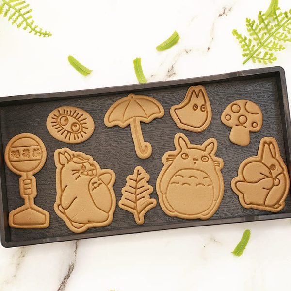 My Neighbour Totoro Cast - My Neighbor Totoro 3D Cookies Cutter Pressable Mold-My Neighbor Totoro, My Neighbour Totoro Cast, Other